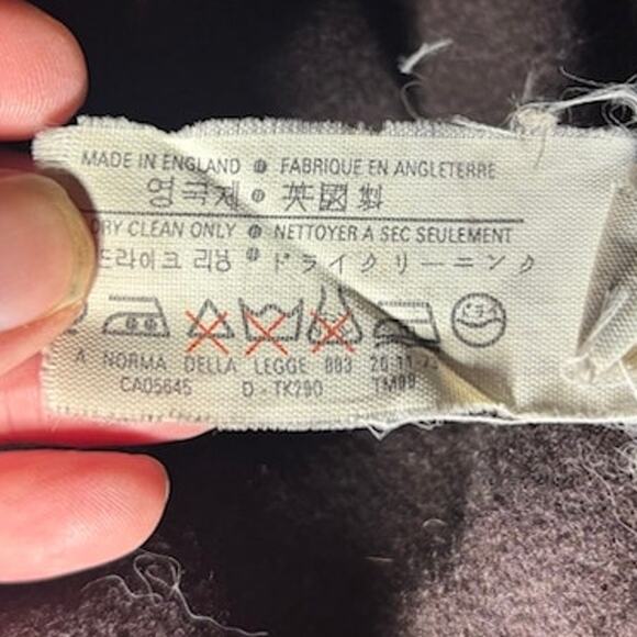 JOURNAL STANDARD Japanese Brand Relume Wool Duffle Coat Jacket Brown Women's 10 - Picture 10 of 12